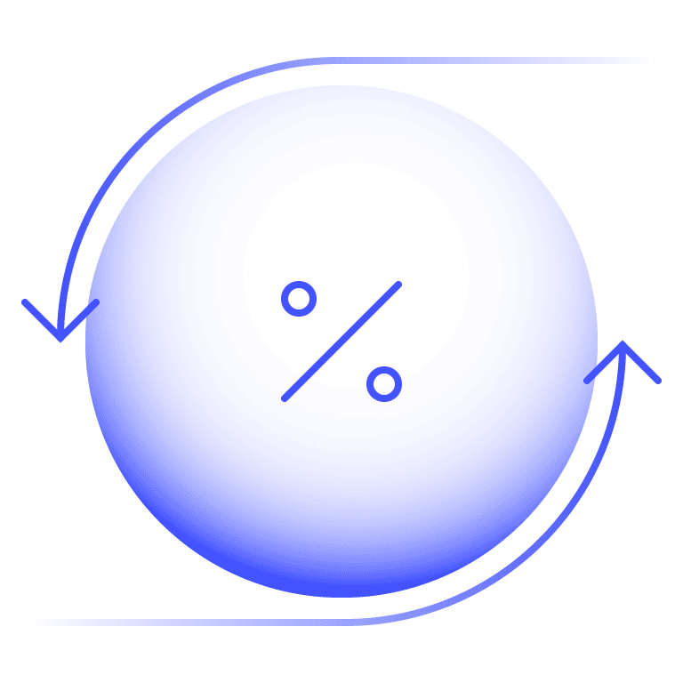 icon interest rate