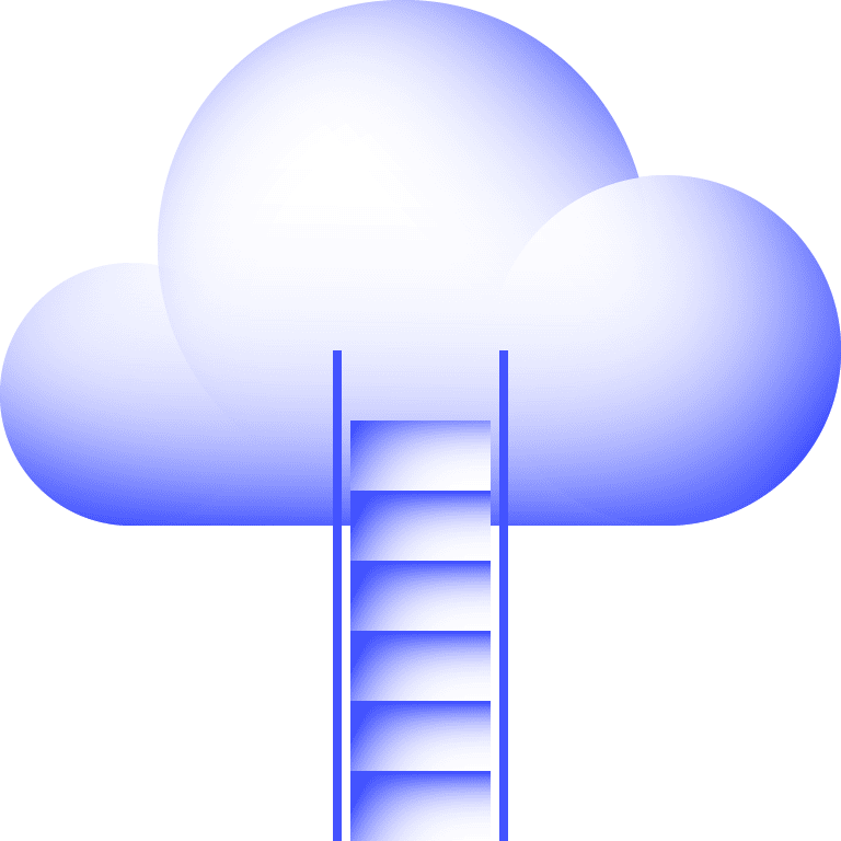 icon cloud progress